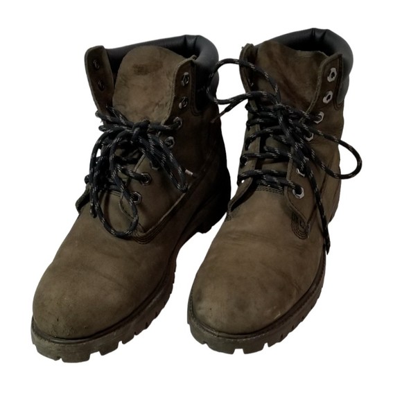 Timberland Men's Size 8.5 Waterproof 6" Brown 400g Primaloft Insulation Laces - Picture 1 of 14